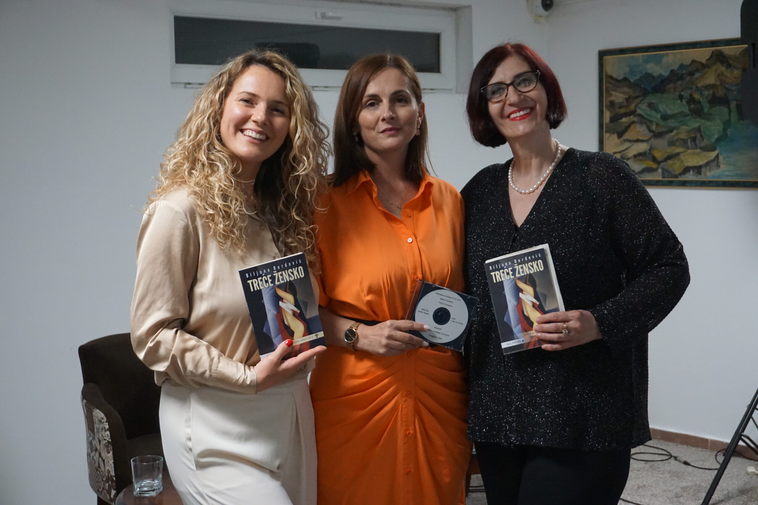 Učesnice programa Biljana Đurđević, Jelena Rondović i Vesna Vujačić (1)
